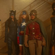 Jack Austin Walker (Henry), Yvette Monreal (Wildcat), Brec Bassinger (Stargirl), Anjelika Washington (Dr. Mid-Nite), and Cameron Gellman (Hourman).